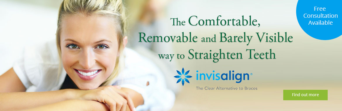 Invisalign Clear Braces for straighter teeth