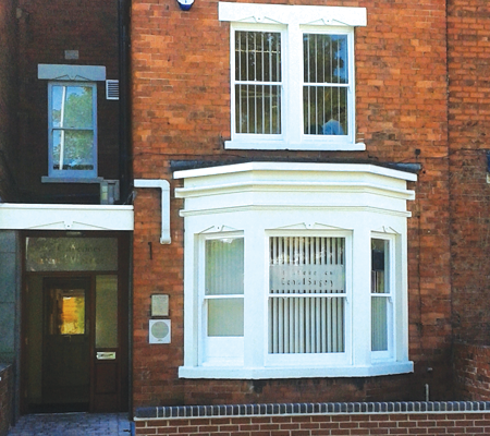 Dental Practice Front Door